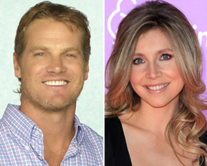 Brian Van Holt et Sarah Chalke