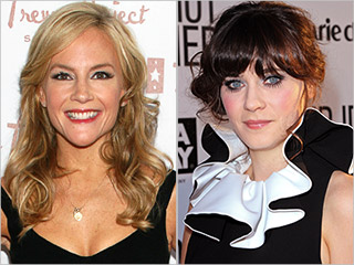 Rachael Harris et Zooey Deschanel