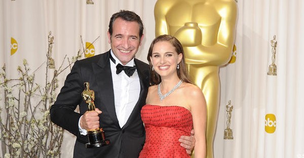 Jean Dujardin et Natalie Portman