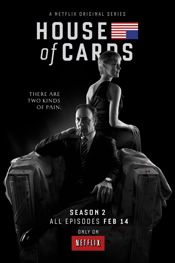 House of Cards saison 2 affiche promo