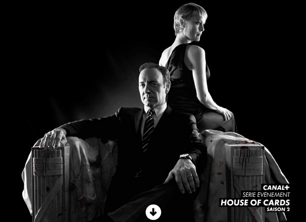 house of cards saison 2 canal
