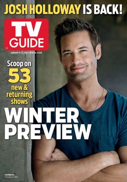 Josh Holloway TV Guide cover winter preview