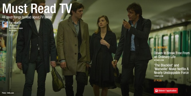 Must read tv - septembre