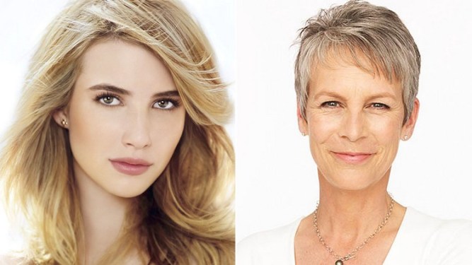 Emma Roberts et Jamie Lee Curtis