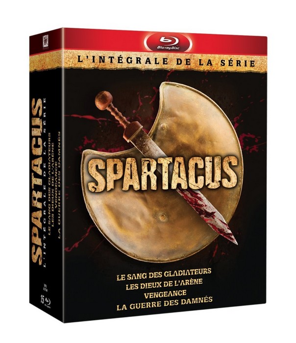 Spartacus intégrale Blu-ray