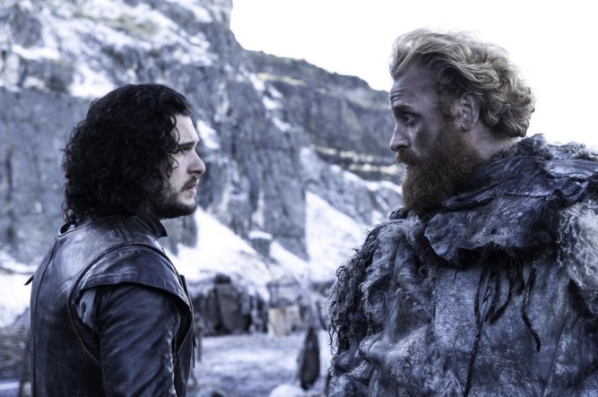Game of Thrones - Jon Snow et Tormund Giantsbane