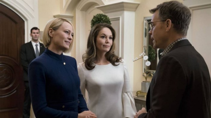 Robin Wright - Diane Lane - House of Cards saison 6